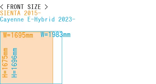 #SIENTA 2015- + Cayenne E-Hybrid 2023-